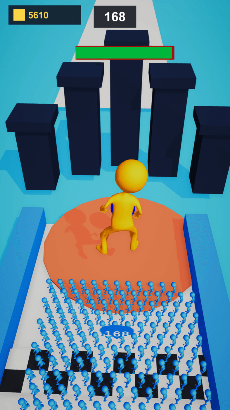 Crowd Heist — the boss arena